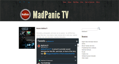 Desktop Screenshot of madpanic.tv